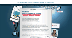Desktop Screenshot of niezpapierosem.pl
